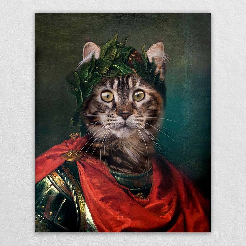 Julius Caesar Pet Dog Painting Royalty