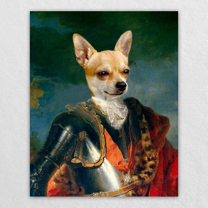 Pets Painted As Royalty