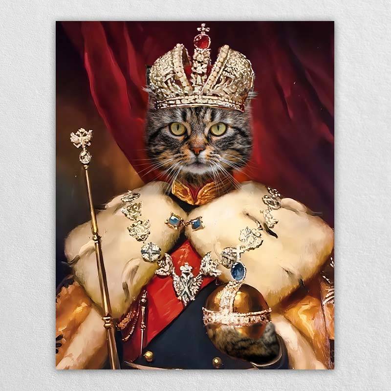 Custom King Pet Portraits