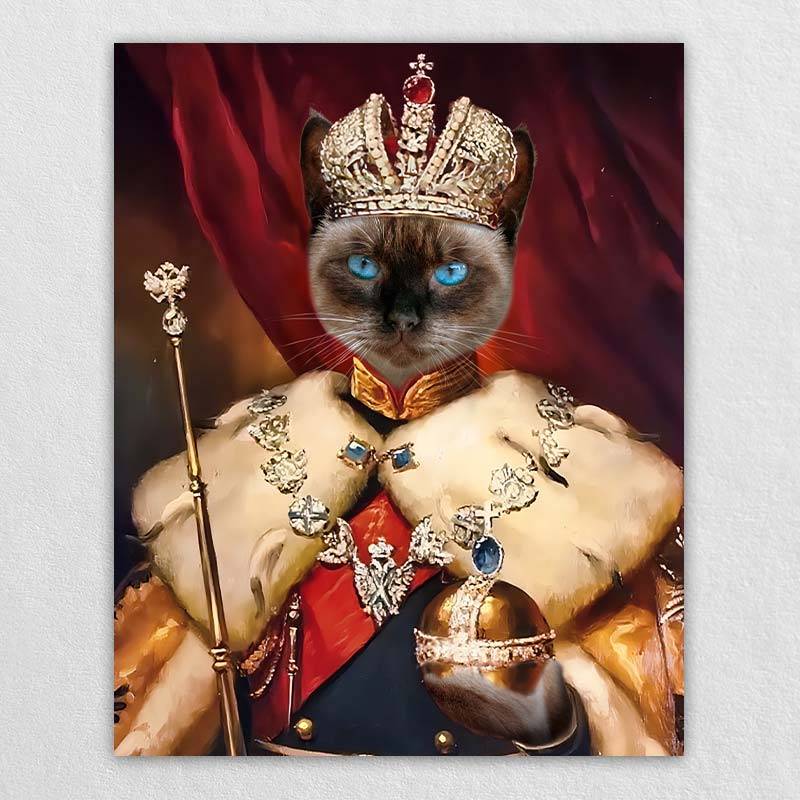 Custom King Pet Portraits