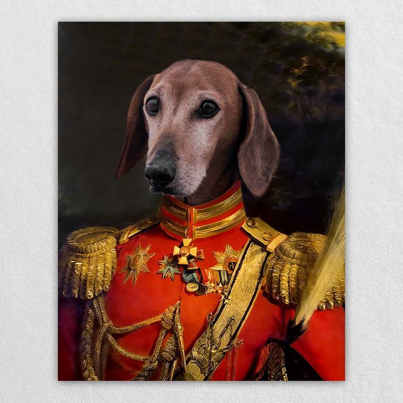 Royal Pet Dog General Painting