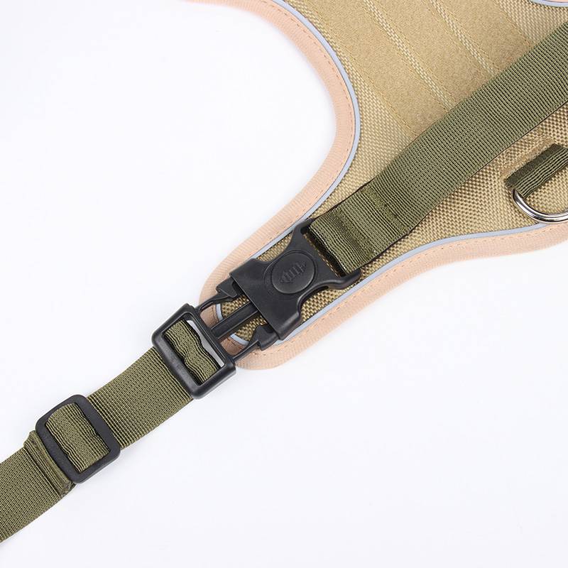 Dog Harness With Custom Printed Velcro Patch