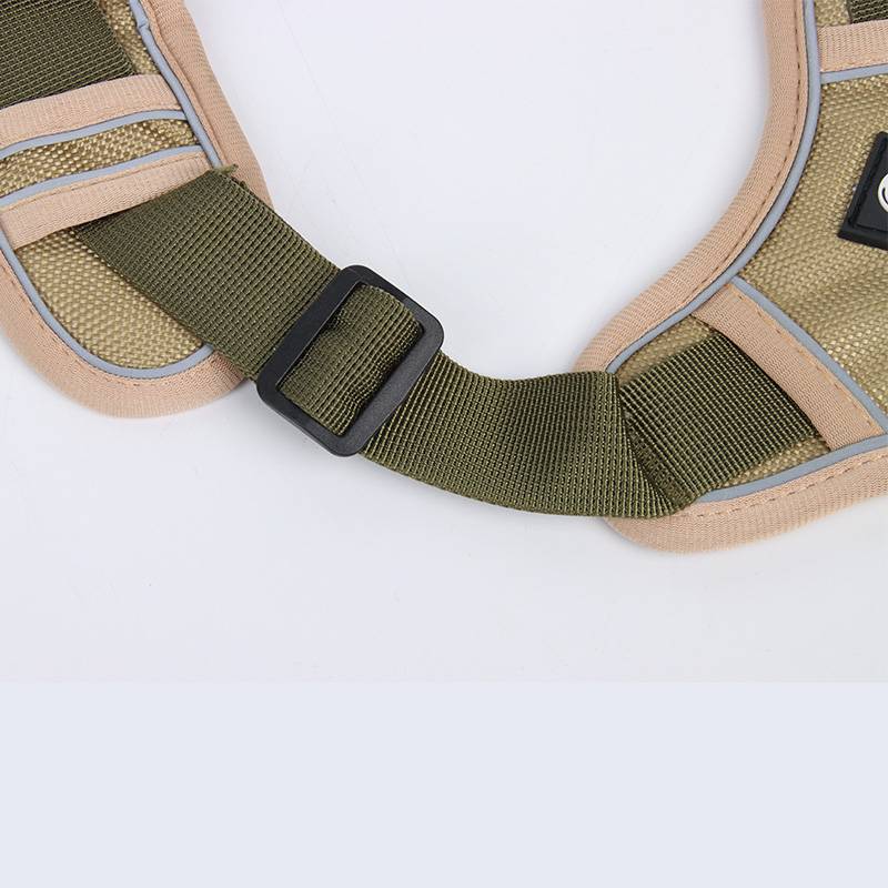 Dog Harness With Custom Printed Velcro Patch