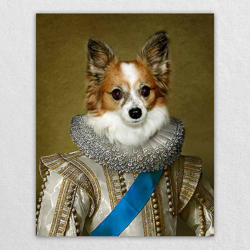 Dogs As Royalty Paintings Pet Portrait Painting