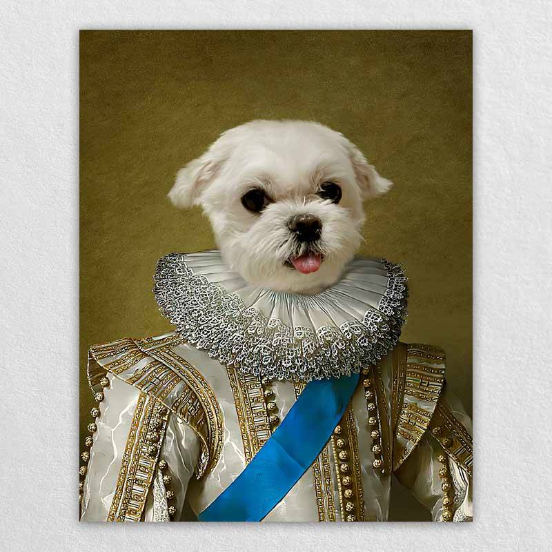 Dogs As Royalty Paintings Pet Portrait Painting