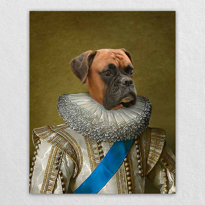 Dogs As Royalty Paintings Pet Portrait Painting