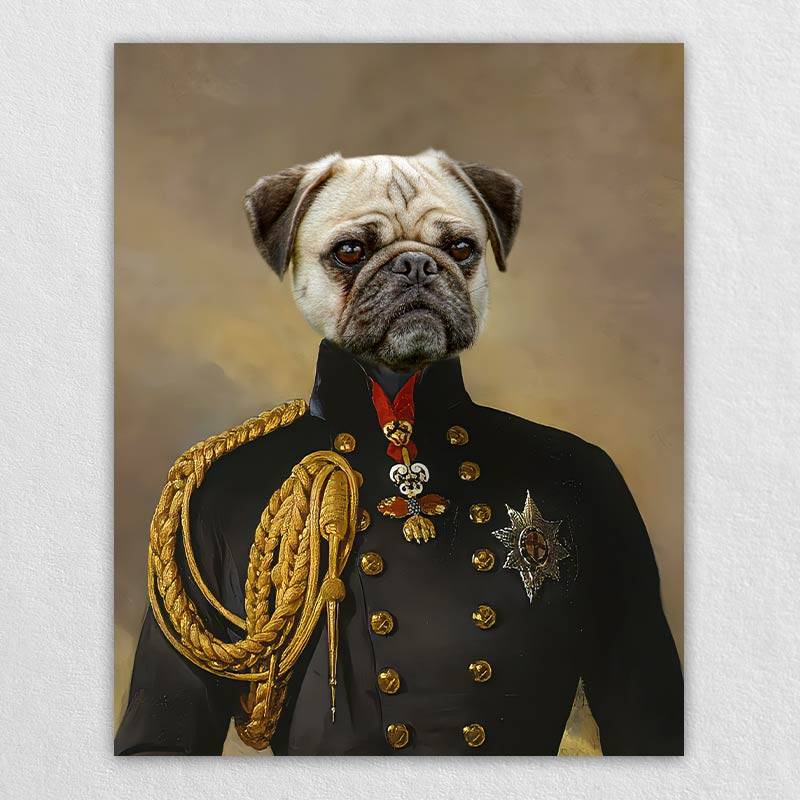 Custom Pet Dog As General Painting