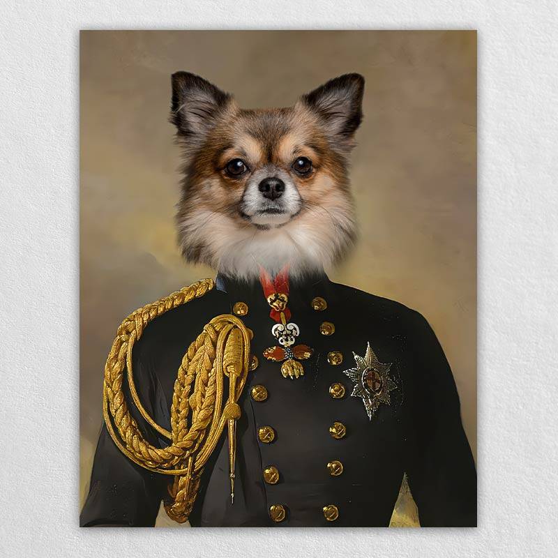 Custom Pet Dog As General Painting