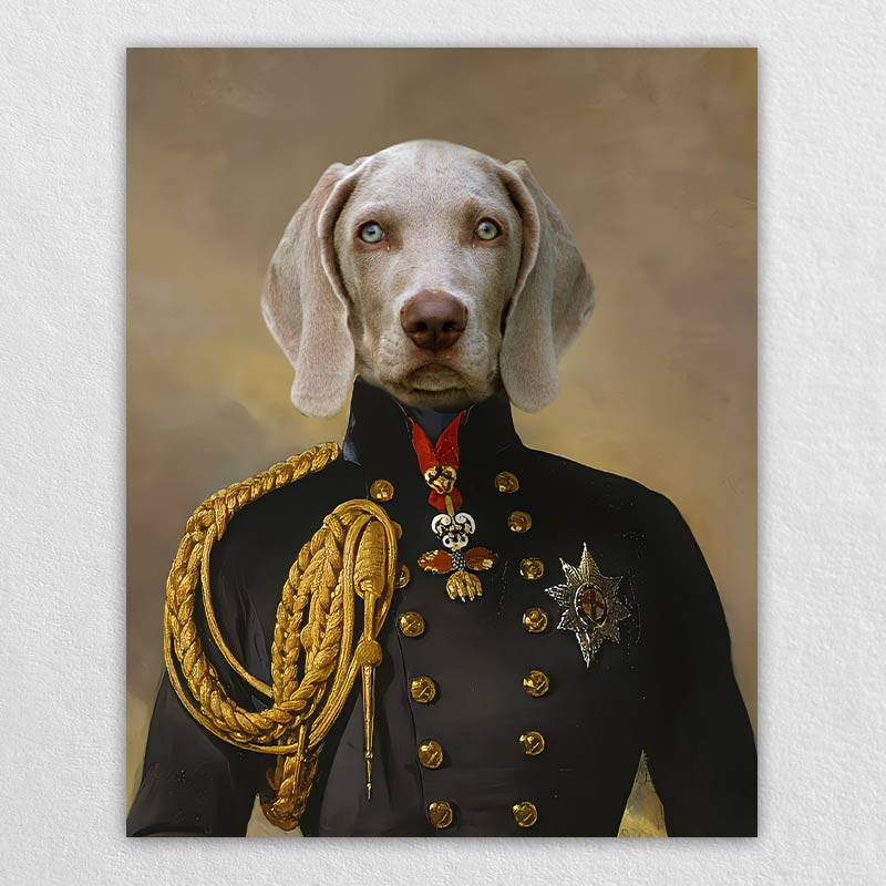 Custom Pet Dog As General Painting