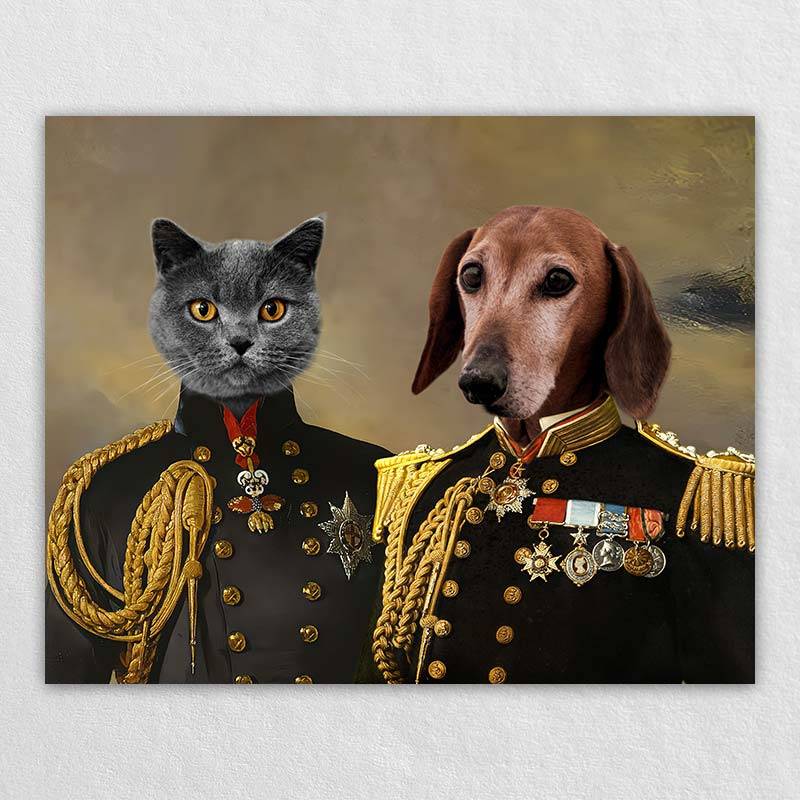 Personalized Pet Portraits As Royalty