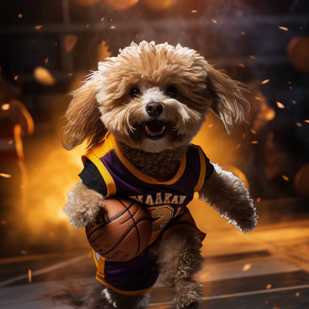 Basketball Images Players Funny Dog Pictures Canvas Pet