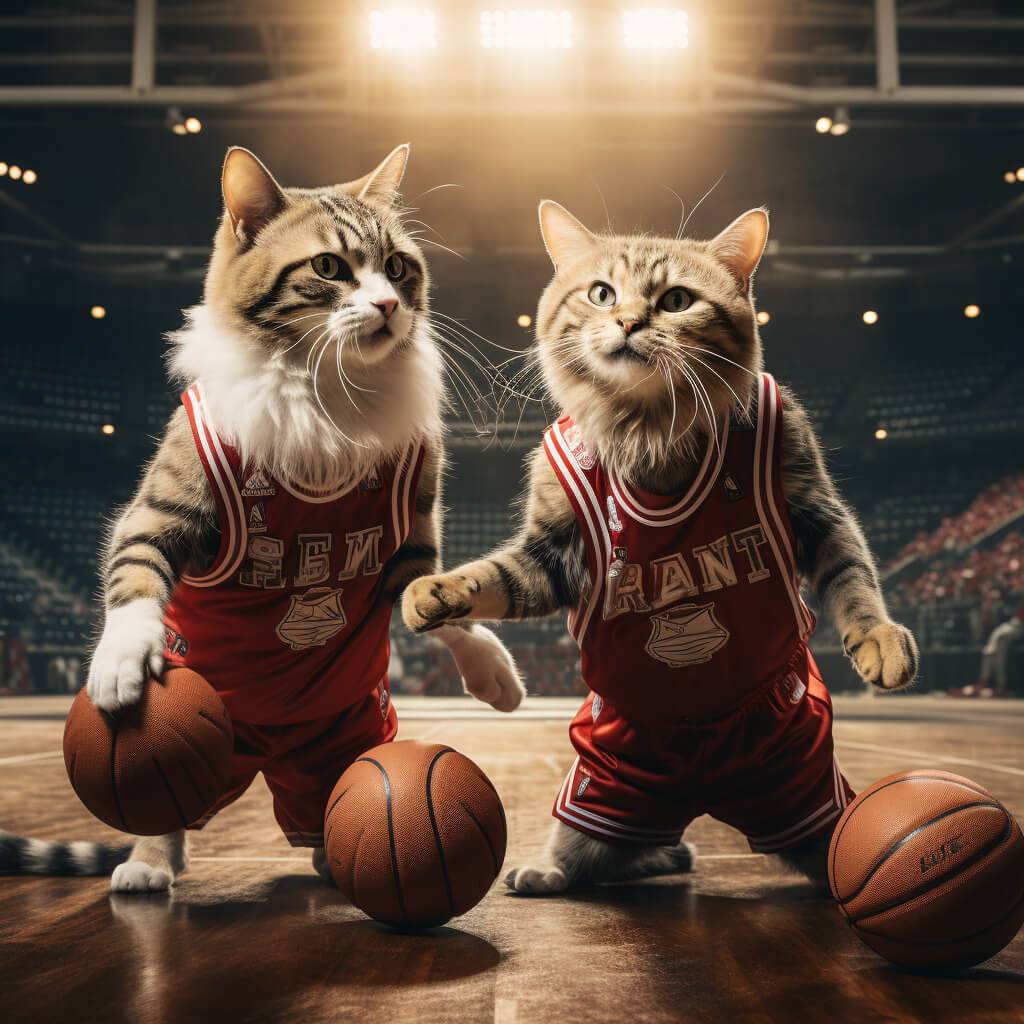 Creative Basketball Team Photos Beautiful Cat Images