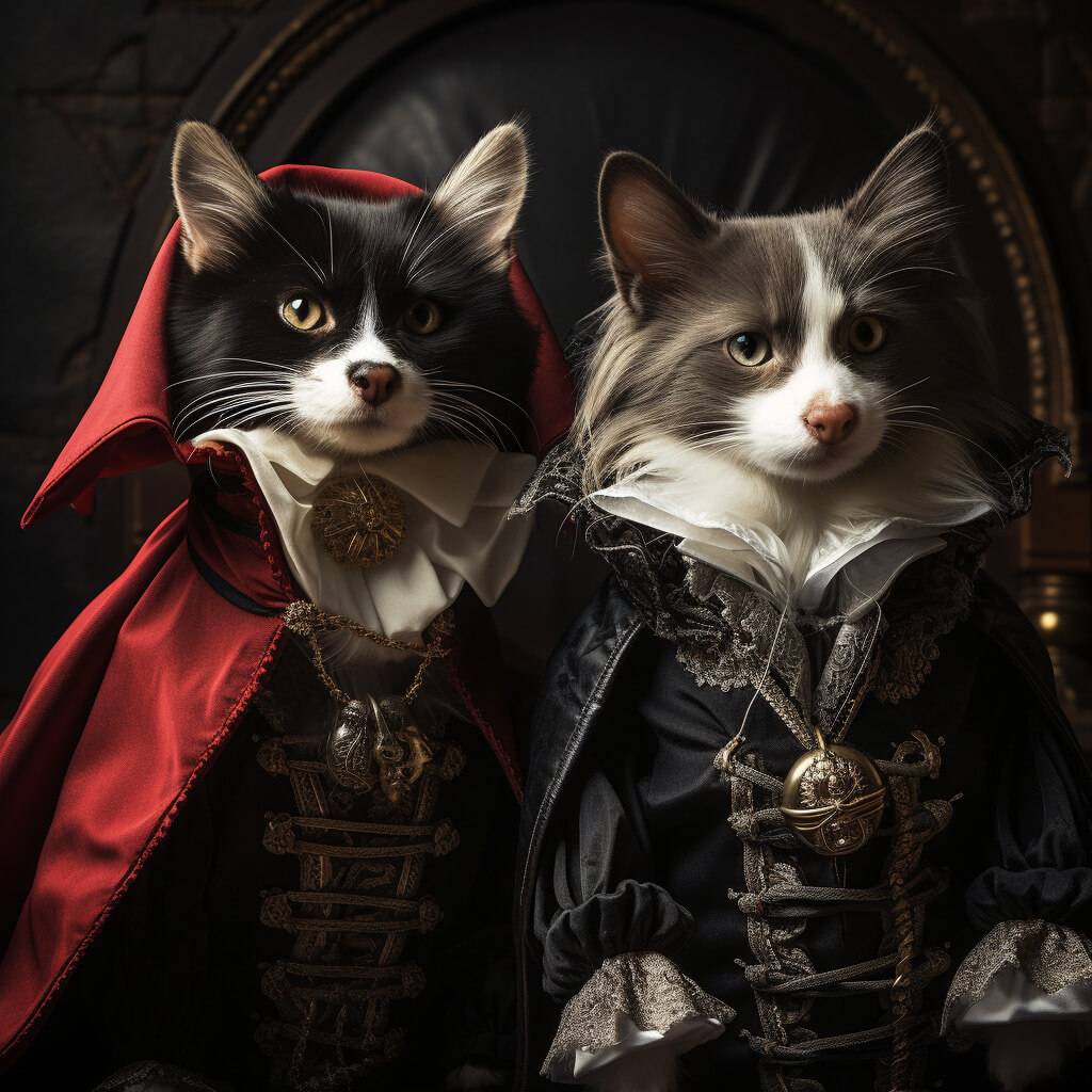 Vampire Popular Renaissance Paintings Pet Artwork