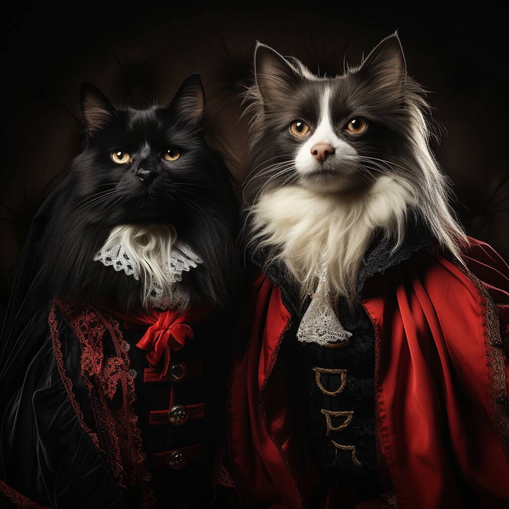 Vampire Cool Renaissance Paintings For Pets