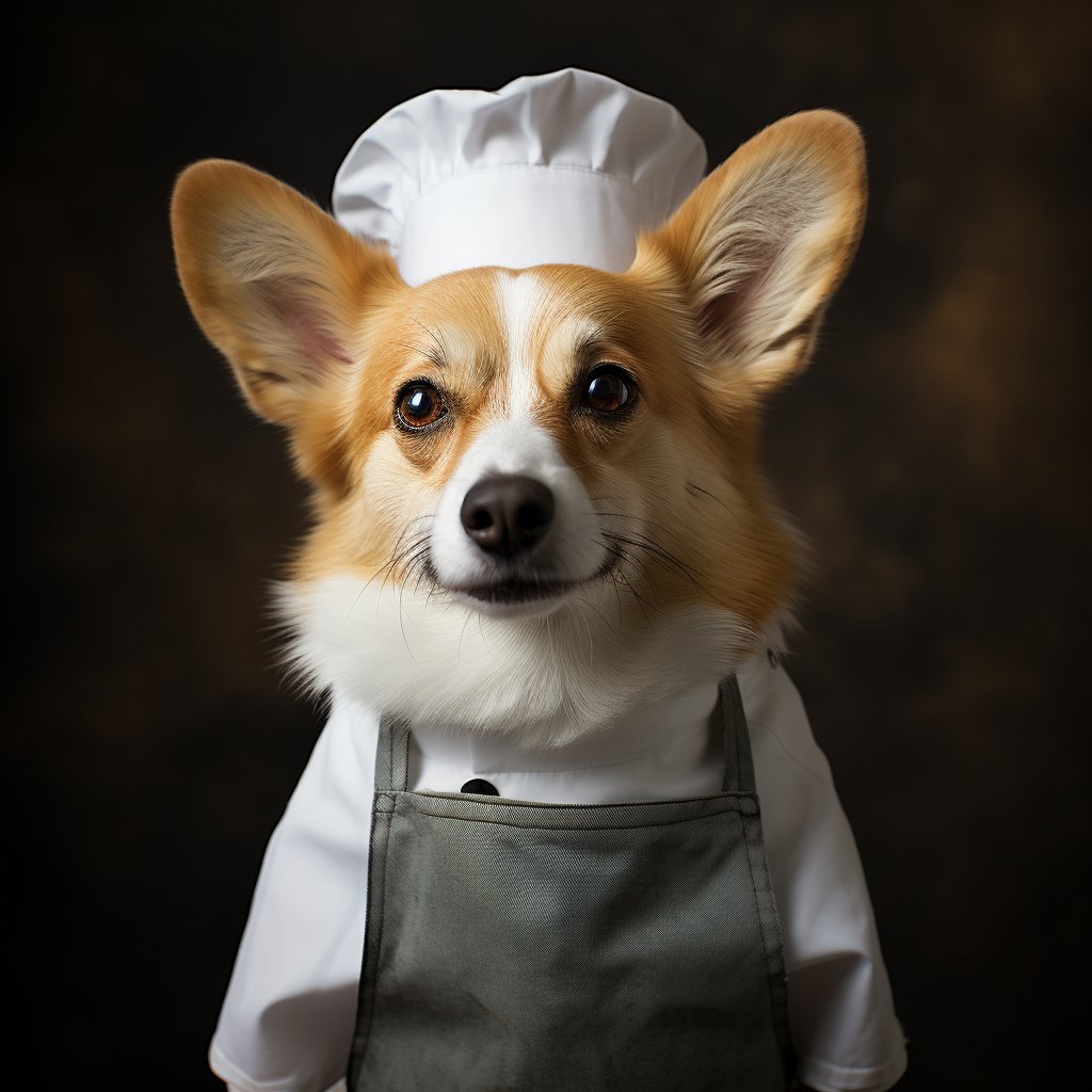 Chef Images Hd Dog Painting Art