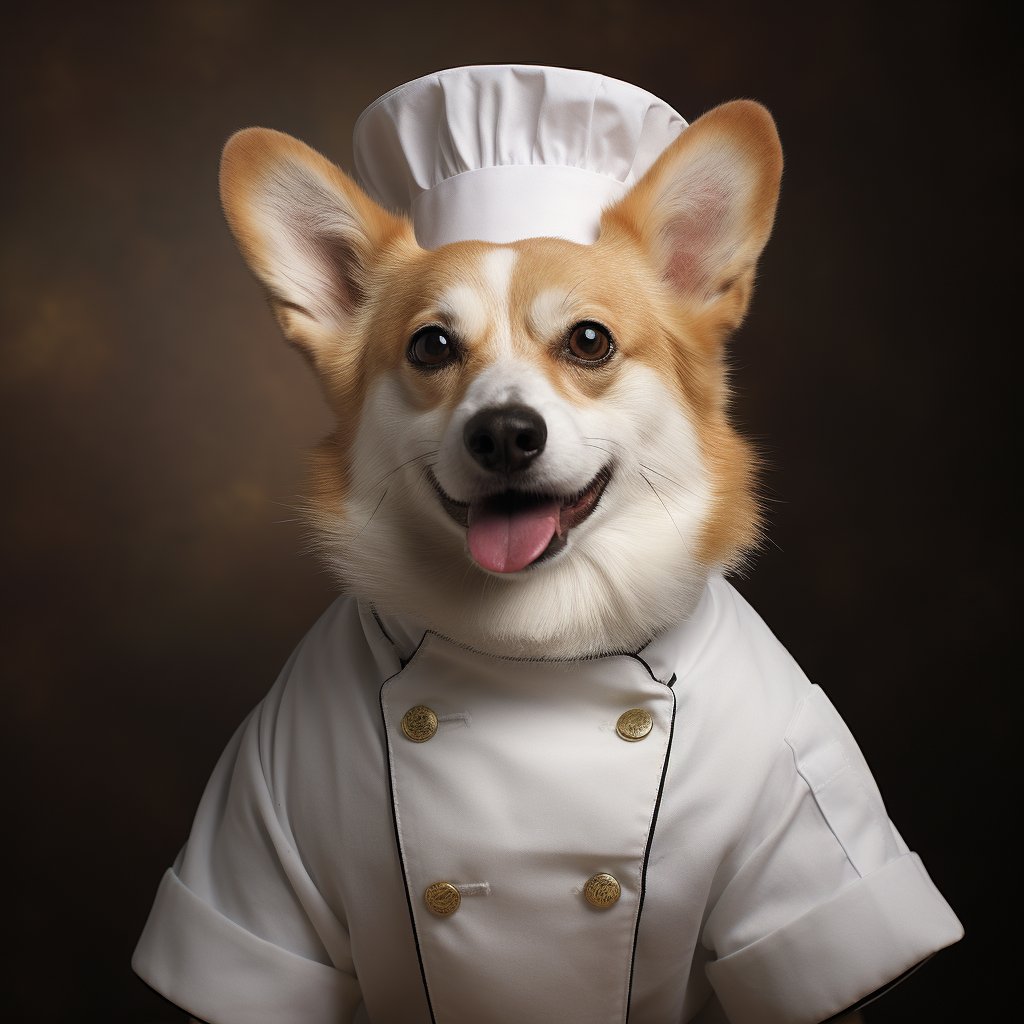 Master Chef Images Tiktok Dog Painting