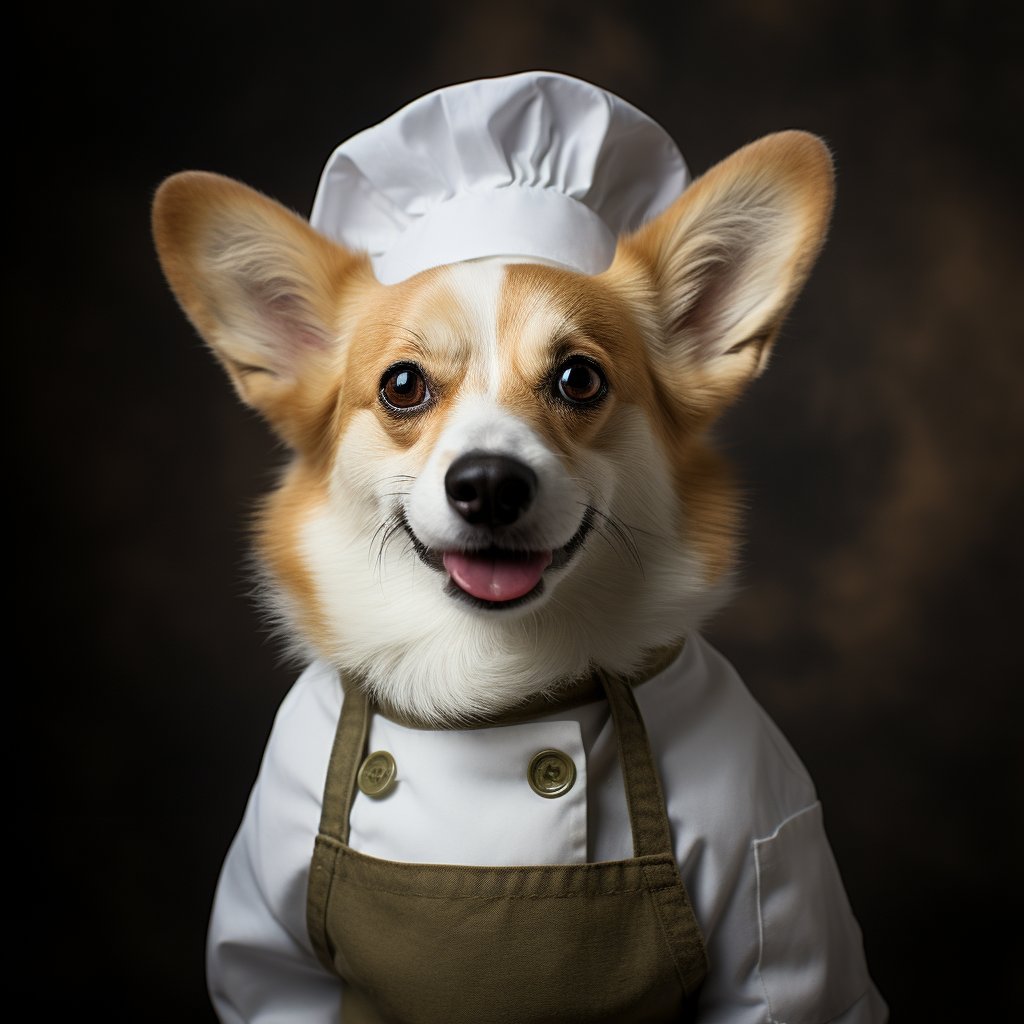 Chef Images Png Cool Dog Paintings