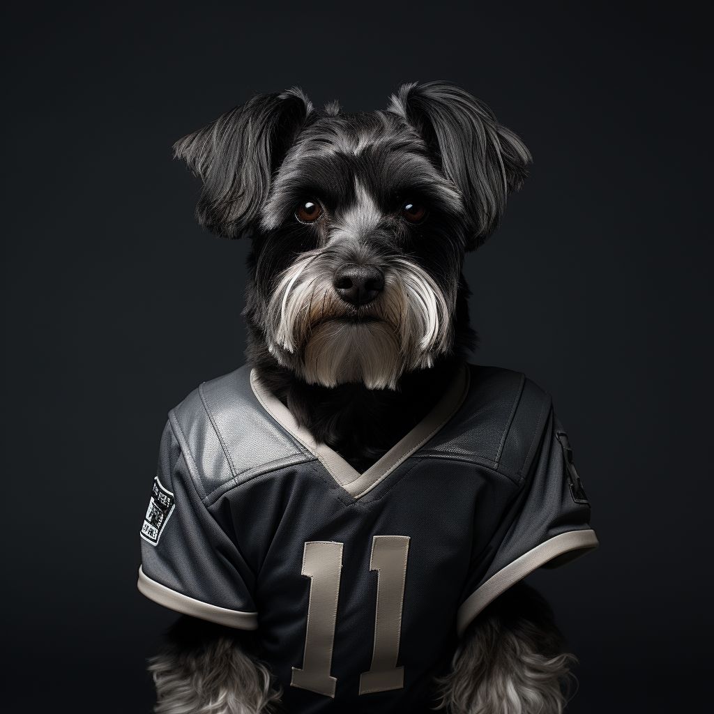 Football Player Professional Pet Photography