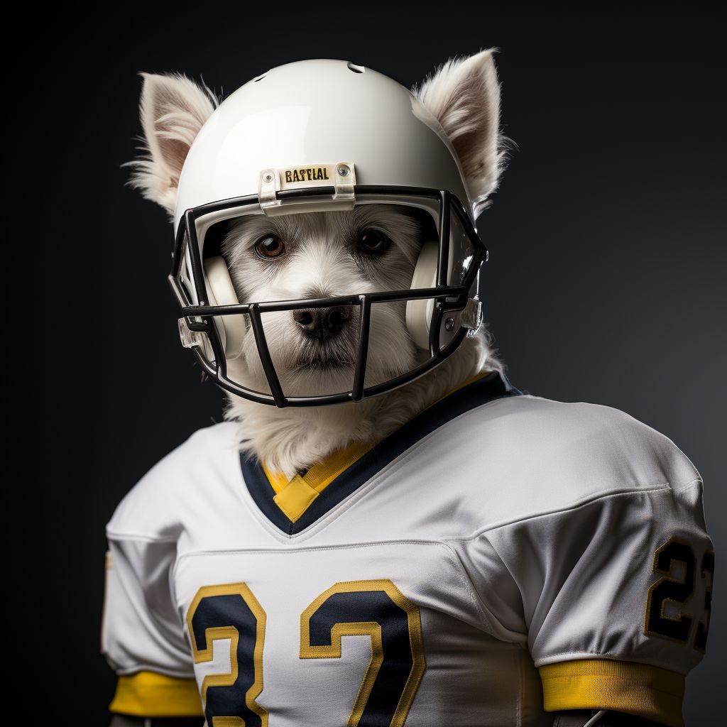 Players In Football Custom Pet Photos