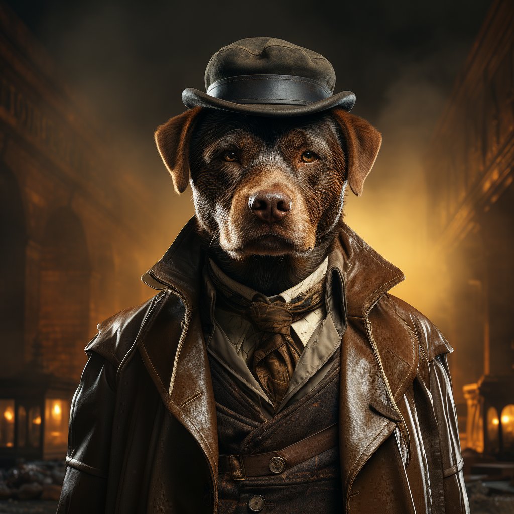 Detective Background Images Png Dog Canvas Image