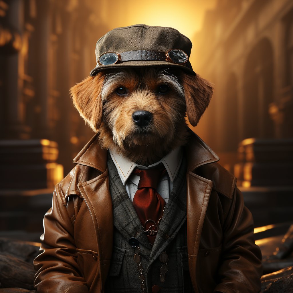 Pet Canvas Art  Arthur Brand Art Detective