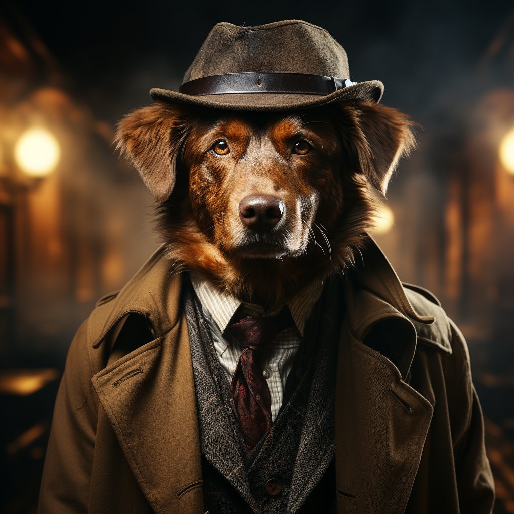 Canvas Photos Of Detectives Precious Pet Canvas Art