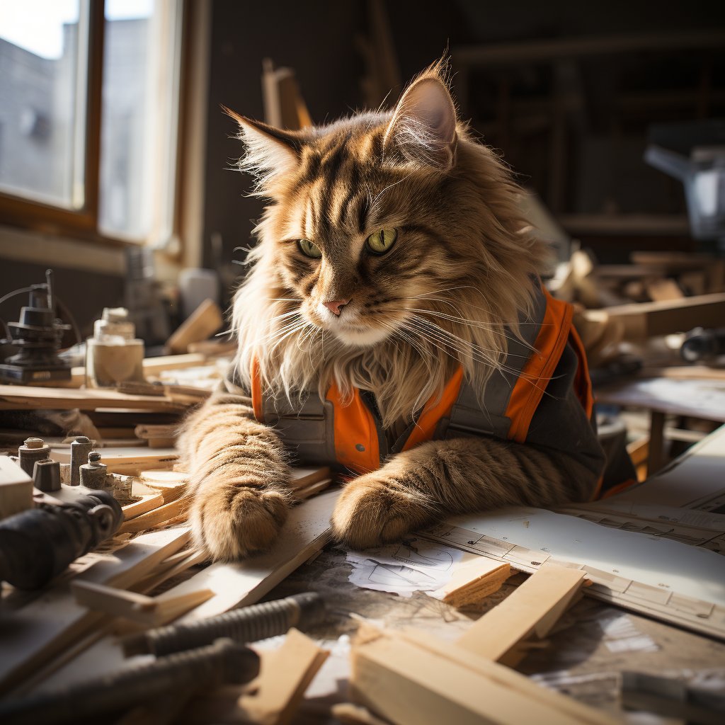 Materials Expert Cat Fantasy Art Image