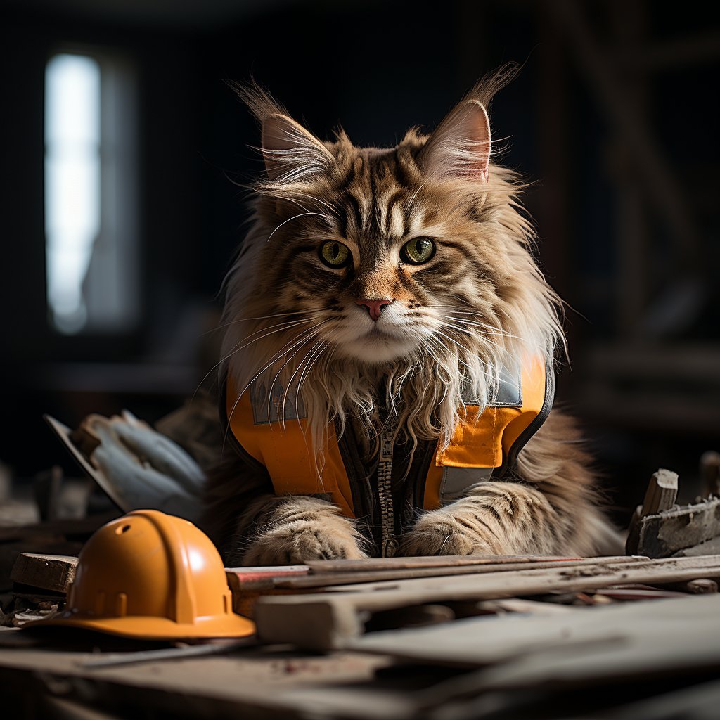 Site Development Planner Artistic Cat Image