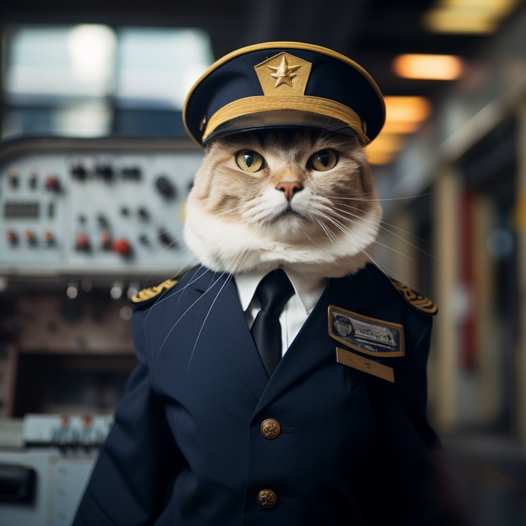 Heroic Airman Warriors Art Photo Cats