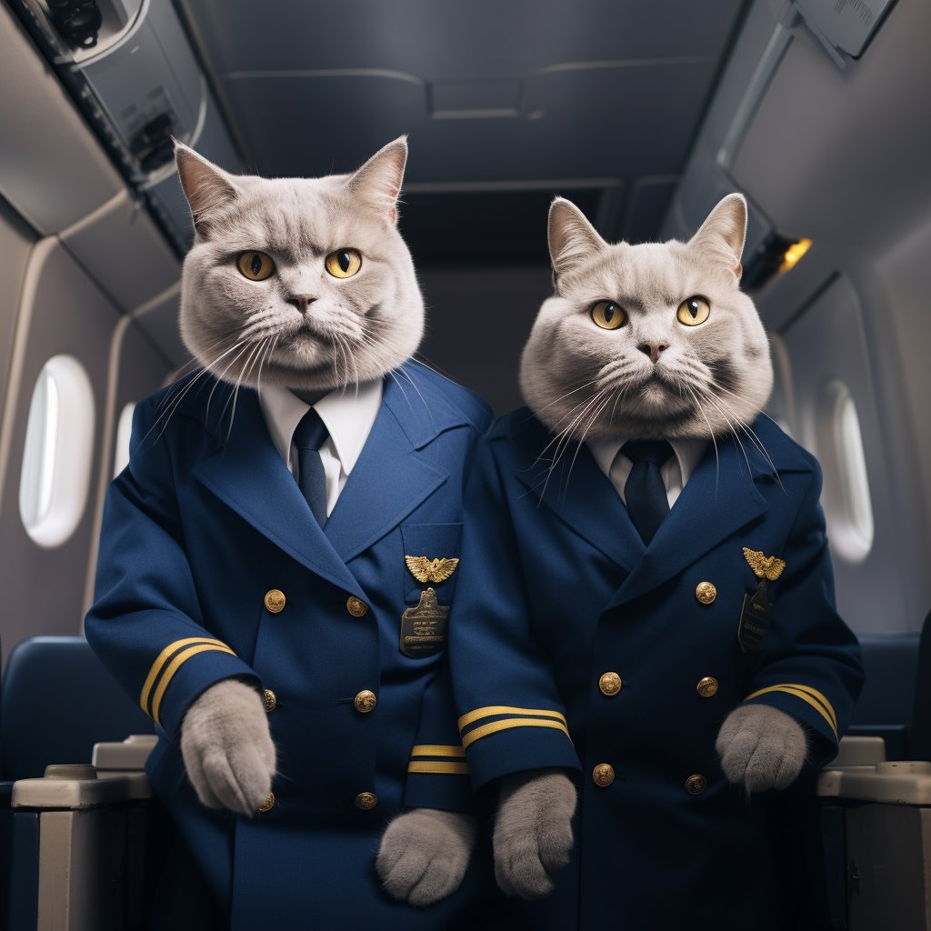 Exceptional Aviator Art Photo Cute Cat