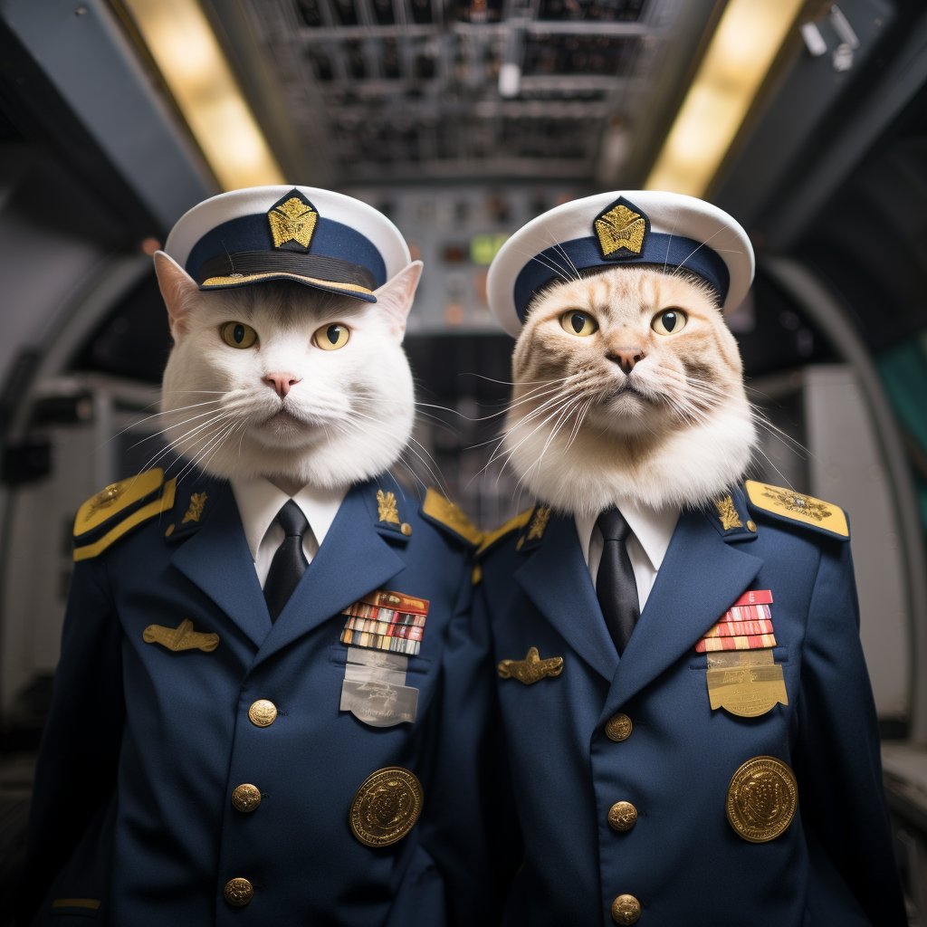 Fearless Pilot Art Photo By Cats