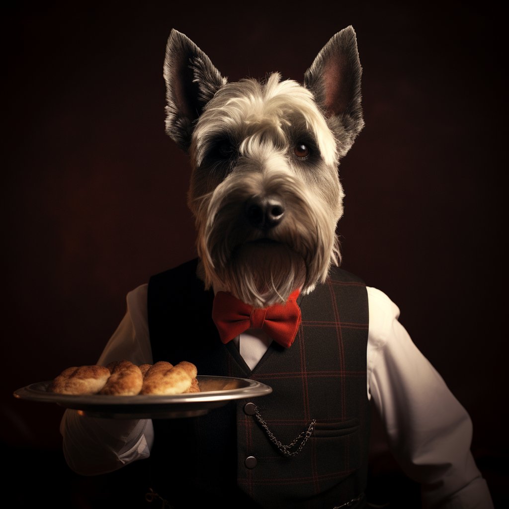 Courteous Dining Room Professionals Dog Painting Art Prints