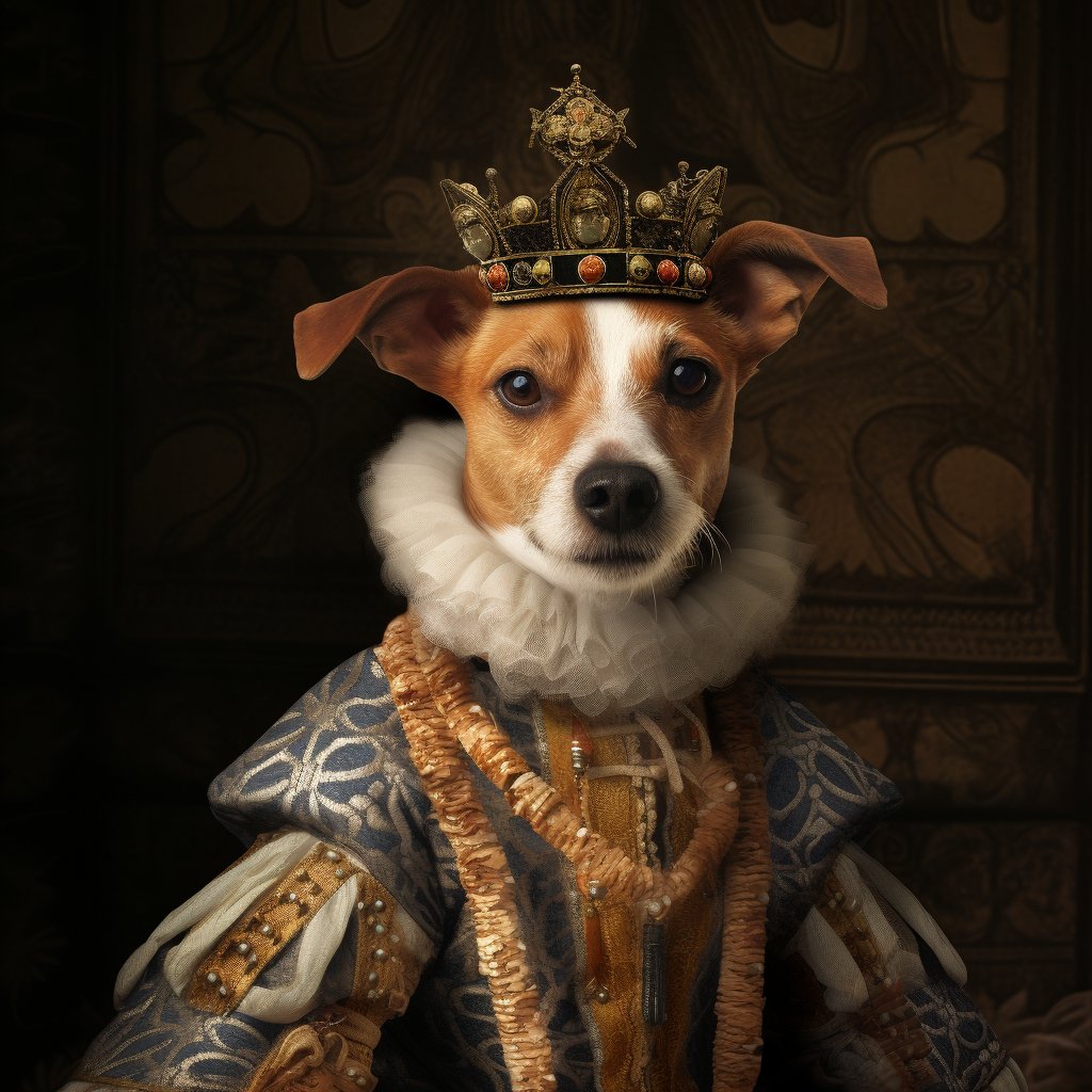 Britannia's Canine Crown: Royal Dog Portraits in the UK