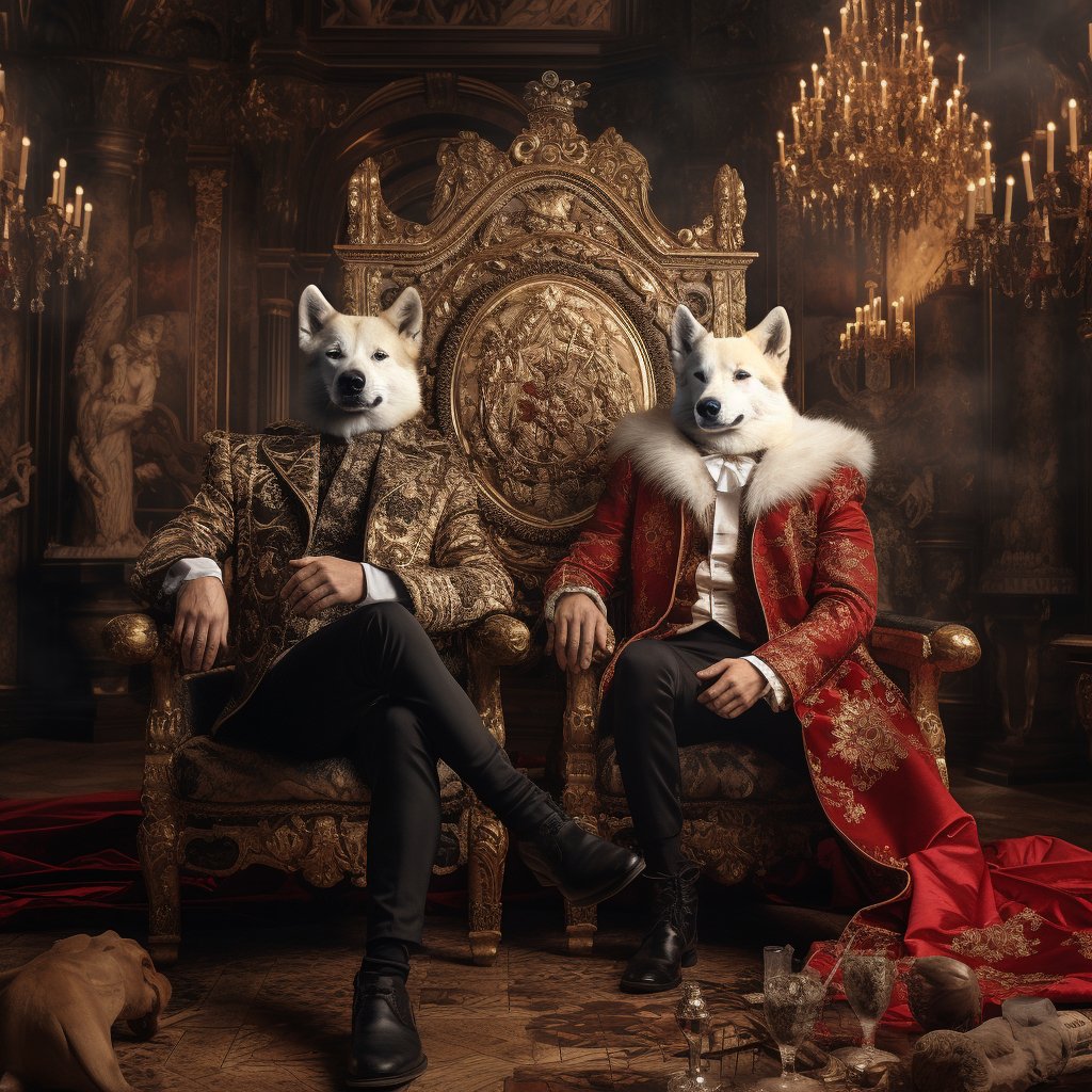 Paws and Portraits: Furryroyal's Renaissance Reverie