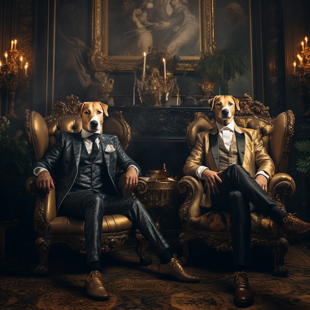 Paws and Portraits: Furryroyal's Renaissance Splendor Unveiled