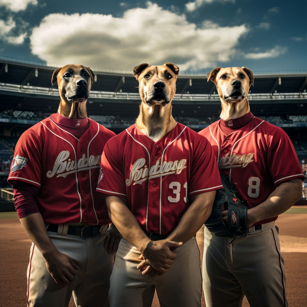 Canvas Chronicles: Furryroyal's Personalized Baseball Saga